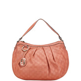 グッチ スーキー グッチシマ ワンショルダーバッグ ハンドバッグ 232955 ピンク レザー レディース GUCCI 【中古】